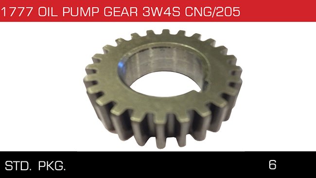 1777 OIL PUMP GEAR 3W4S CNG 205